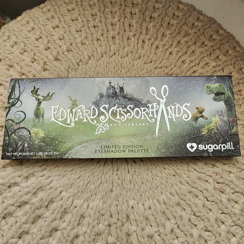 SOLD LE Sugarpill Edward Scissorhands Palette